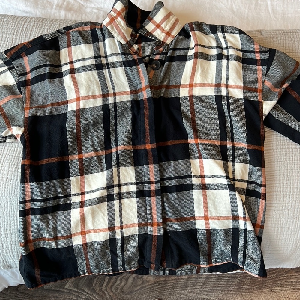 Madewell long sleeve flannel